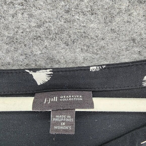 J Jill Shirt Womens 1X Wearever Collection 3/4 Sleeve - Picture 7 of 7